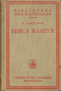 Book Cover: Serca maszyn J.Harrison