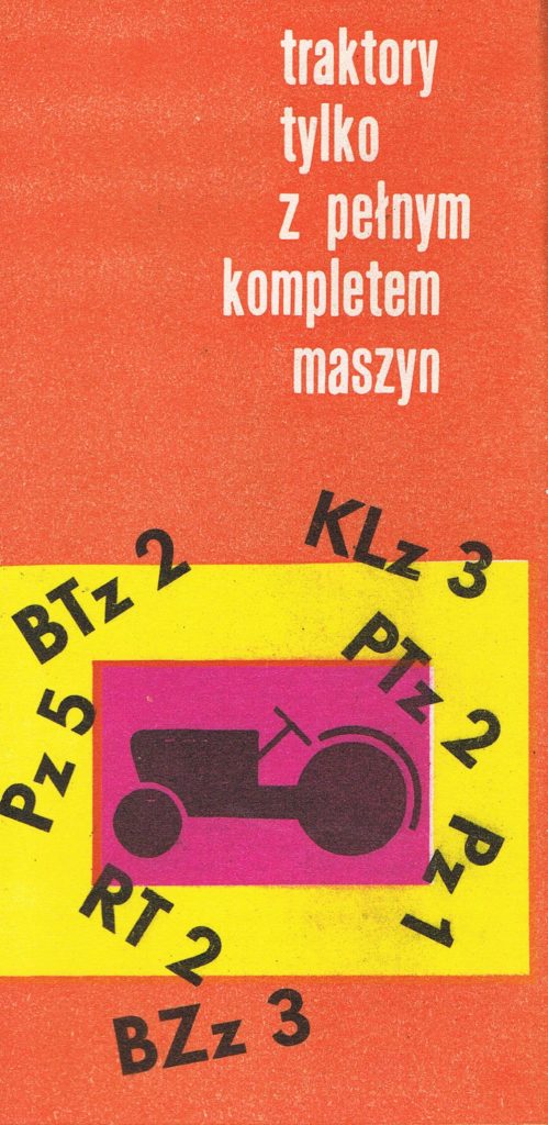 Book Cover: Traktory tylko z pełnym kompletem maszyn