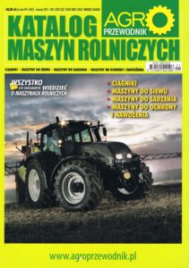 Book Cover: Katalog maszyn rolniczych Agro Przewodnik marzec 2011