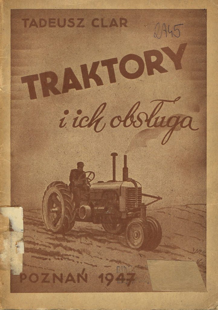 Book Cover: Traktor i ich obsługa T. Clar
