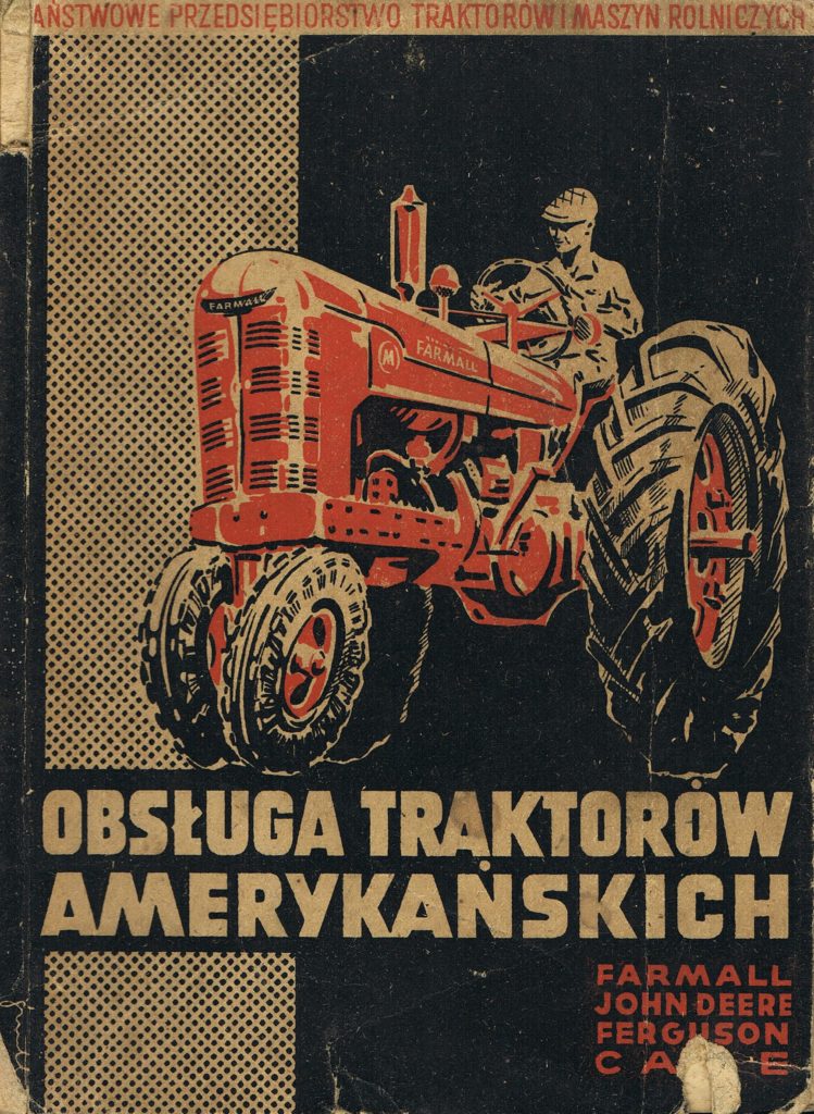 Book Cover: Obsługa traktorów amerykańskich Farmall John Deere Case Ferguson