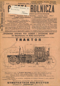 Book Cover: Gazeta Rolnicza Nr 37 14 września 1928